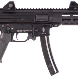 MAC IX 9mm 6.5" TB Adj Sghts Blk (2)30rd