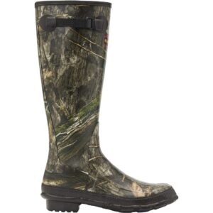 Lacrosse Grange 18" Boots Mossy Oak Country DNA Size 8