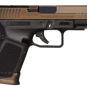 Gforce Arms GFRPX3C9BT Exodus  9mm Luger 15+1 4.02" Black Steel Barrel, Bronze Cerakote Serrated Steel Slide, Black Cerakote Polymer Frame w/Accessory Rail, Black Textured Grip