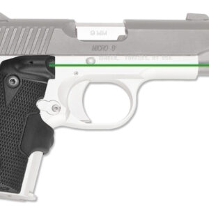Crimson Trace 0156201 Lasergrips  Fits Kimber Micro 9, Green Laser Black Polymer