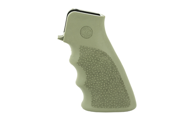Hogue OverMolded AR-15, LR-308 Pistol Grip Rubber Olive Drab