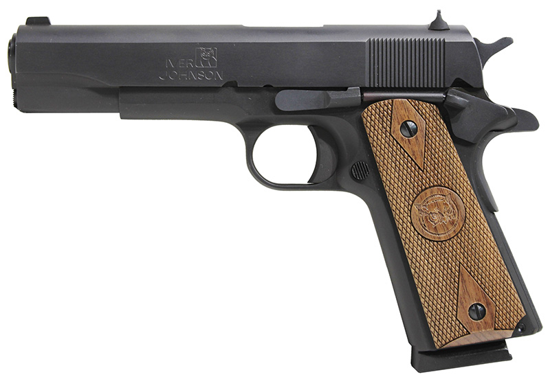 IVER 1911A1 45ACP 5" Matte Blued 8rd - Ark-La-Tex Armory