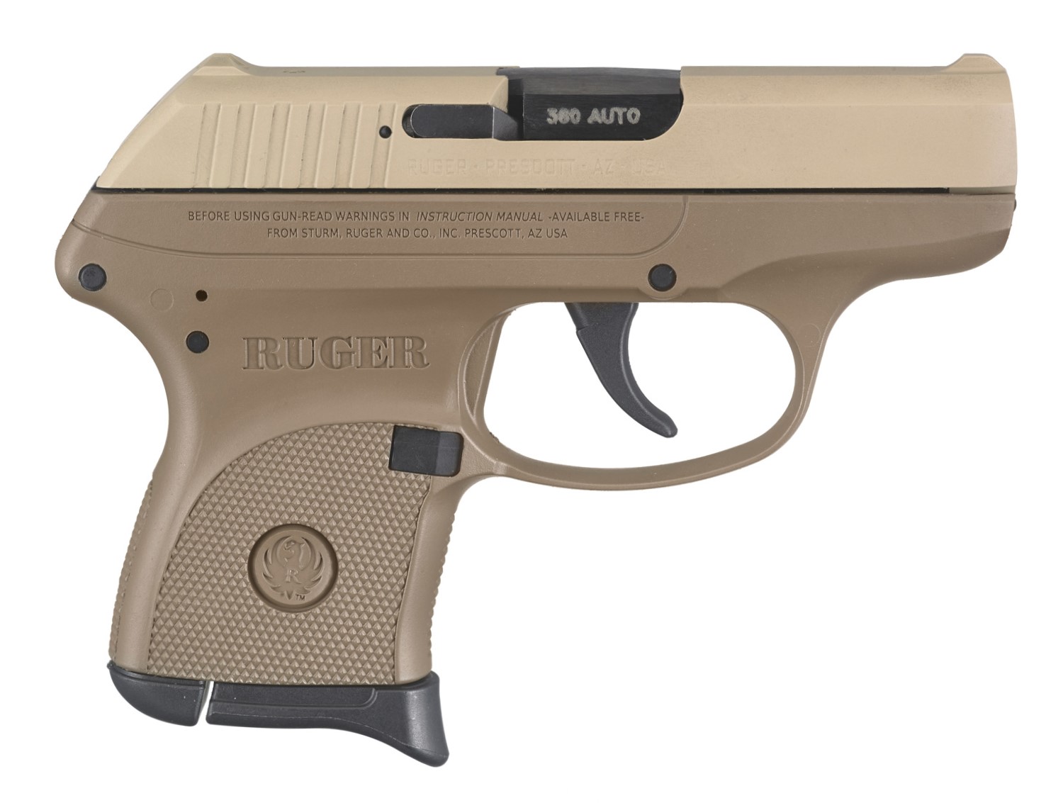 RUGER LCP 380ACP FULL FDE 6+1 - Ark-La-Tex Armory