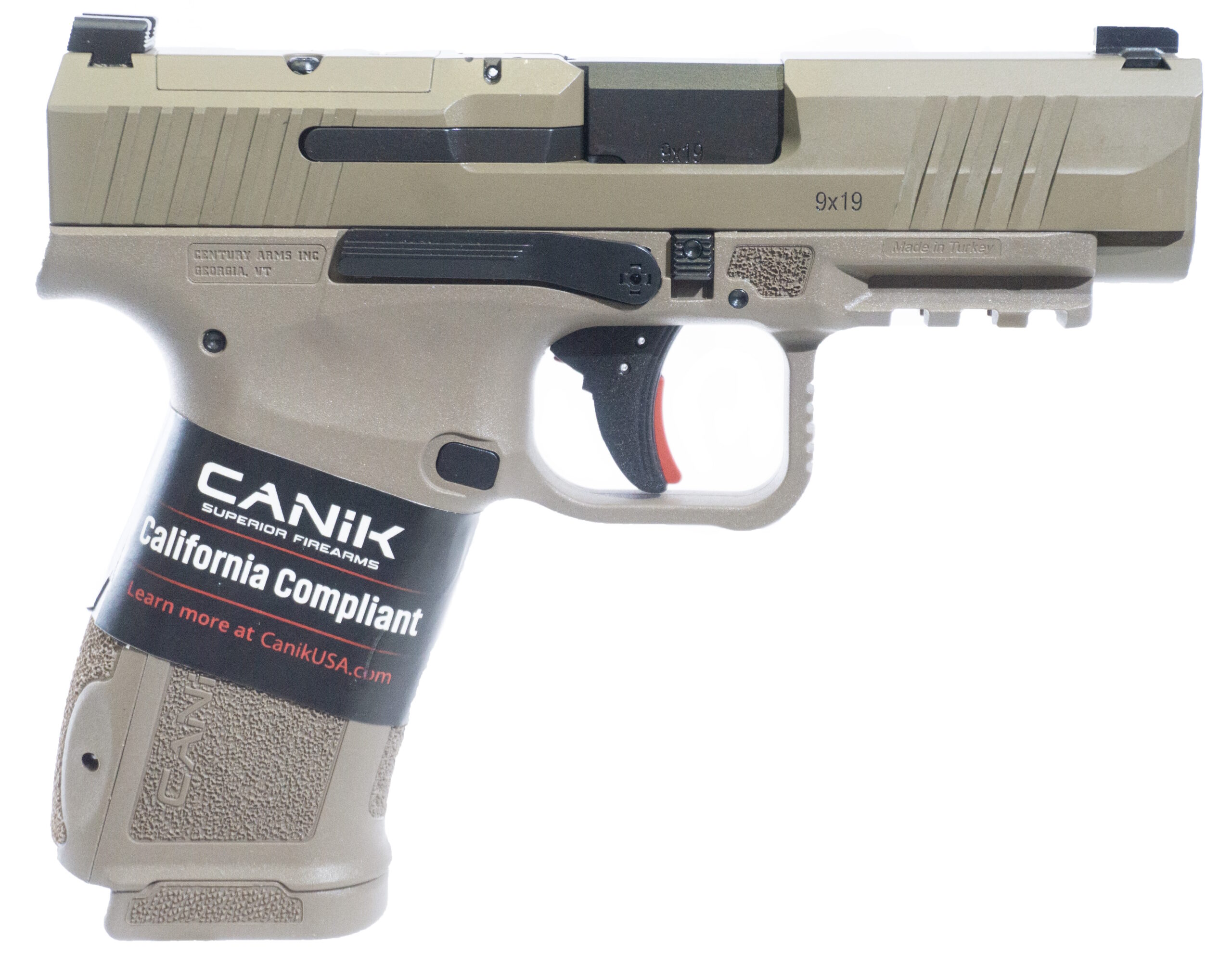 CANIK METE MC9LS 9MM FDE 10+1 CA | USA Gun Store