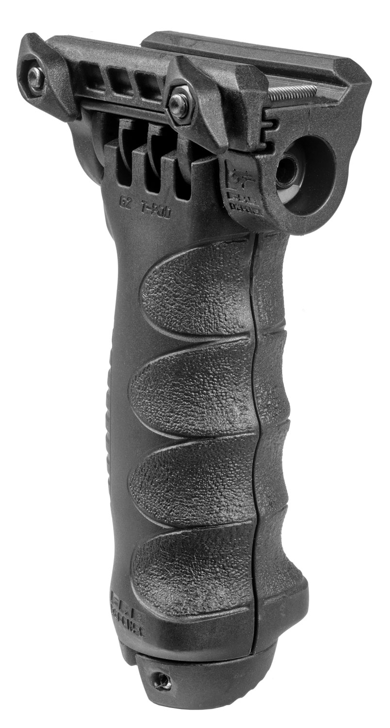 FAB Defense FXTPODG2QR T-Pod G2 Quick Release Foregrip & Bipod Independent Adjustable Legs Black Reinforced Polymer/ 6061 Aluminum/ Steel Construction - Ark-La-Tex Armory